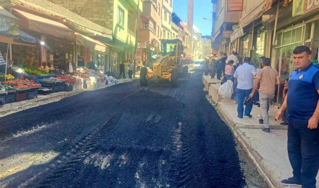 Siirt Belediyesi Fen İşleri Müdürlüğü ekipleri tarafından Ülkü Mahallesi Sakıp