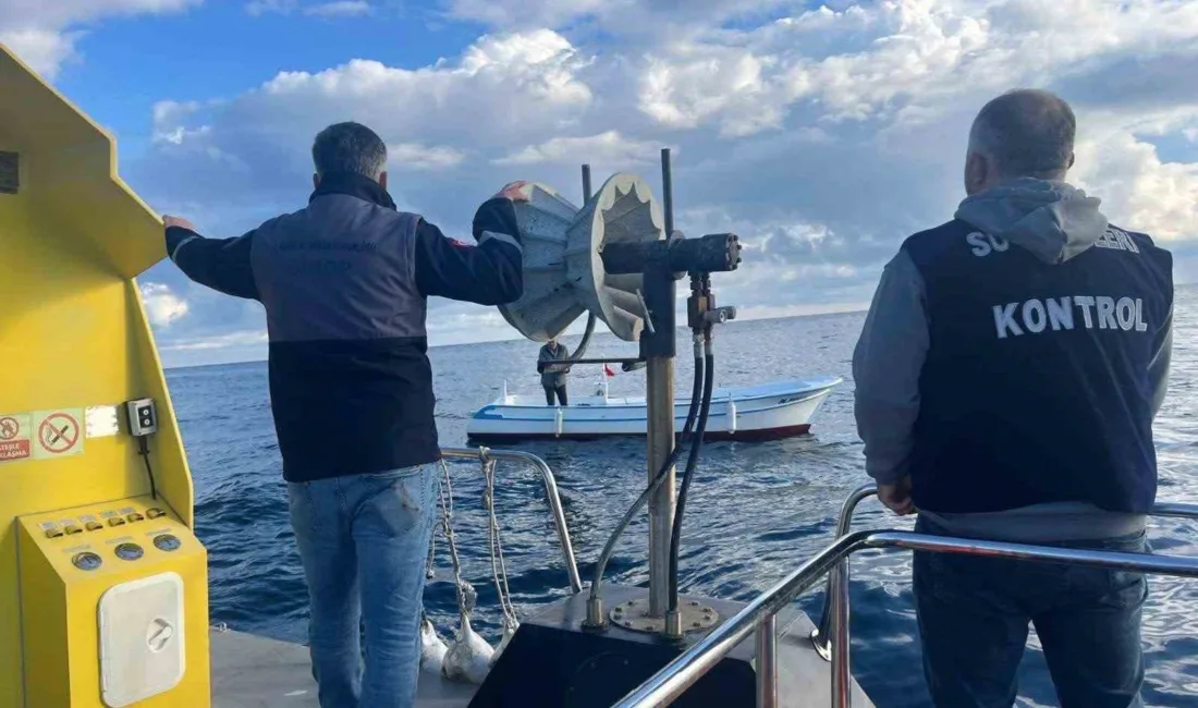 Sinop İl Tarım ve Orman Müdürlüğü ekipleri, balıkçılık faaliyetlerinde sürdürülebilirliği