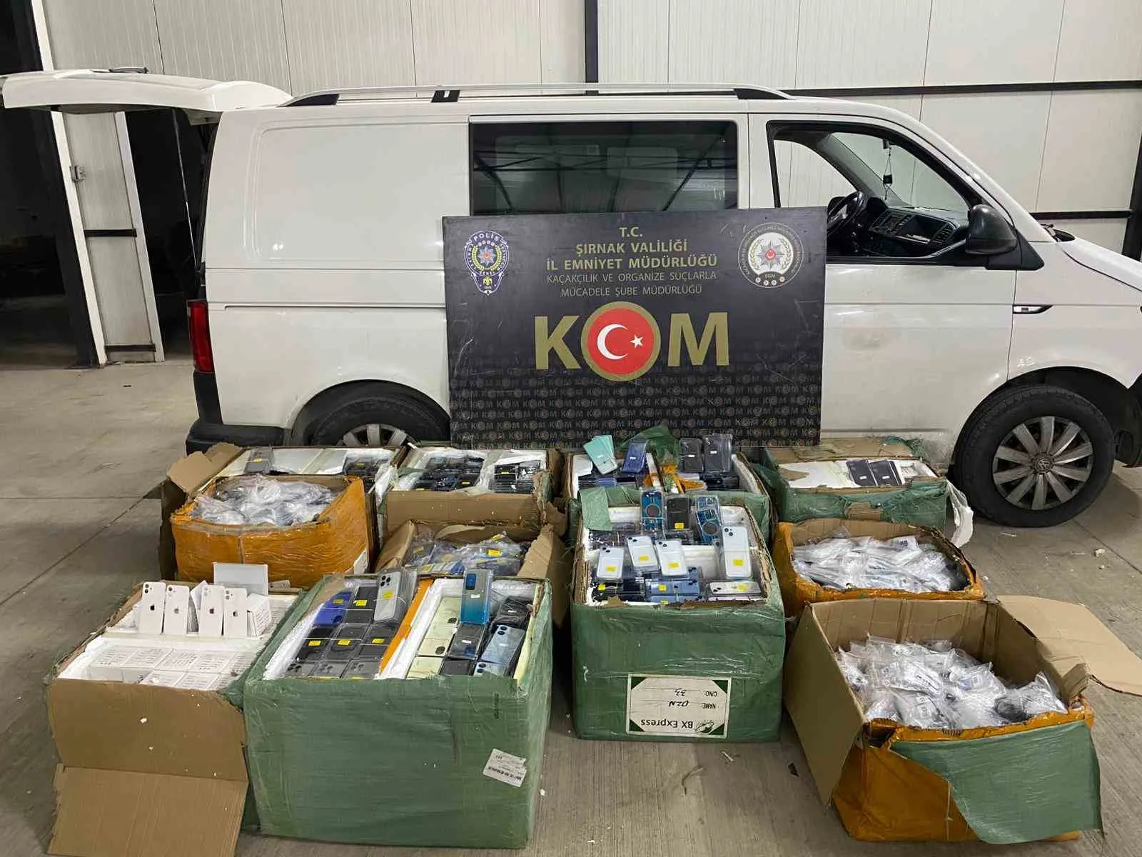 Şırnak İl Emniyet Müdürlüğü Asayiş, KOM ve Narkotik ekipleri tarafından