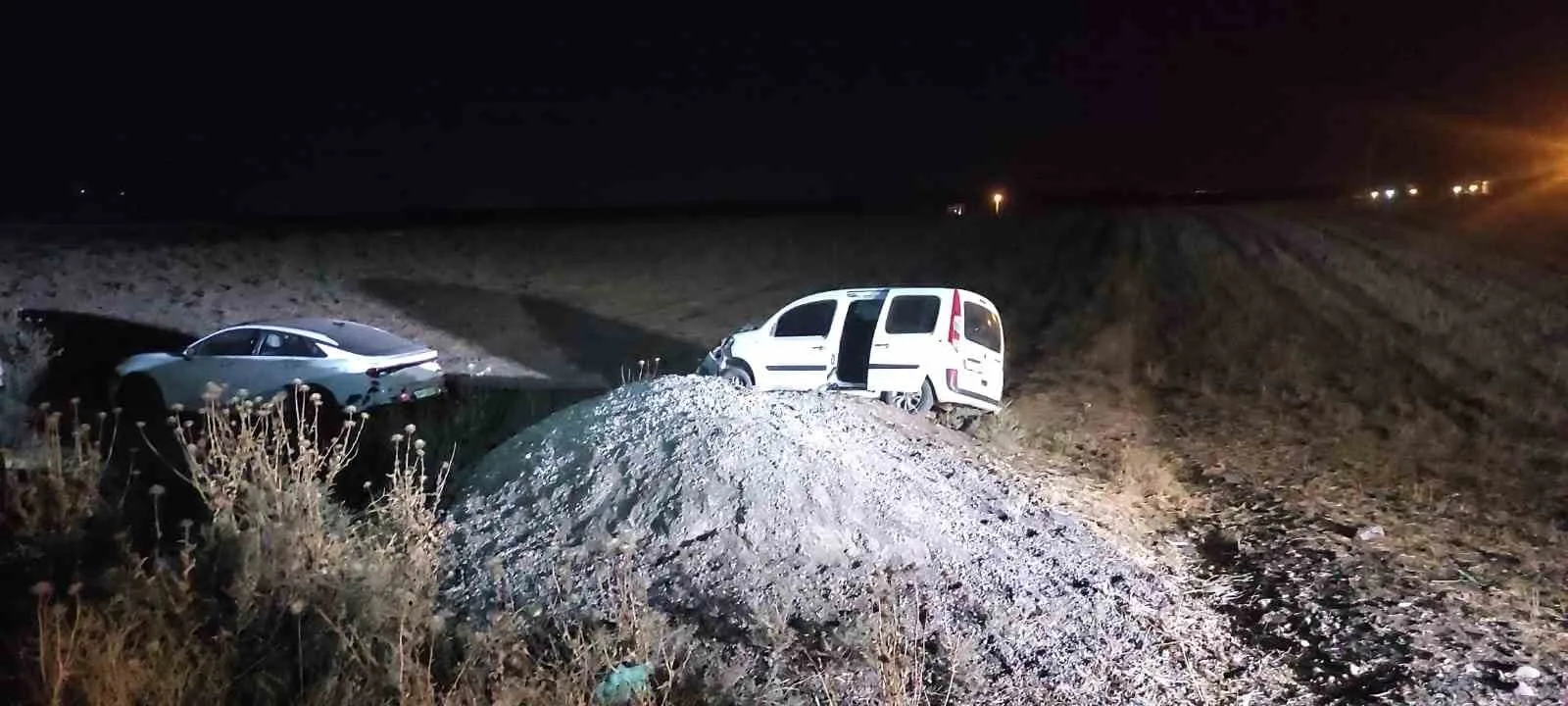 Şırnak’ın Silopi ile Cizre ilçesi arasında hafif ticari araç ile