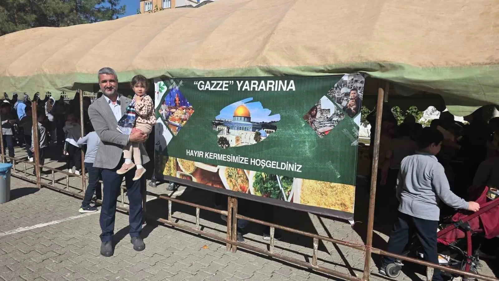Şanlıurfa’nın Siverek ilçesinde, Gazze’nin yeniden inşasına katkı sağlamak amacıyla Gazipaşa