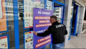 Divriği Belediyesi, ilçede faaliyet gösteren BİM marketi şubesini, son tüketim