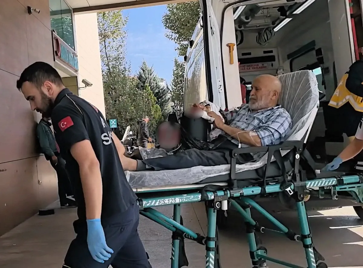 Bursa’nın İnegöl ilçesinde spiralle el, kol ve bacağını kesen adam