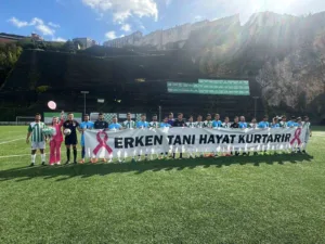 Zonguldak’ta Süper Amatör Lig ekibi Kozlu Belediyespor, sezon açılışında anlamlı