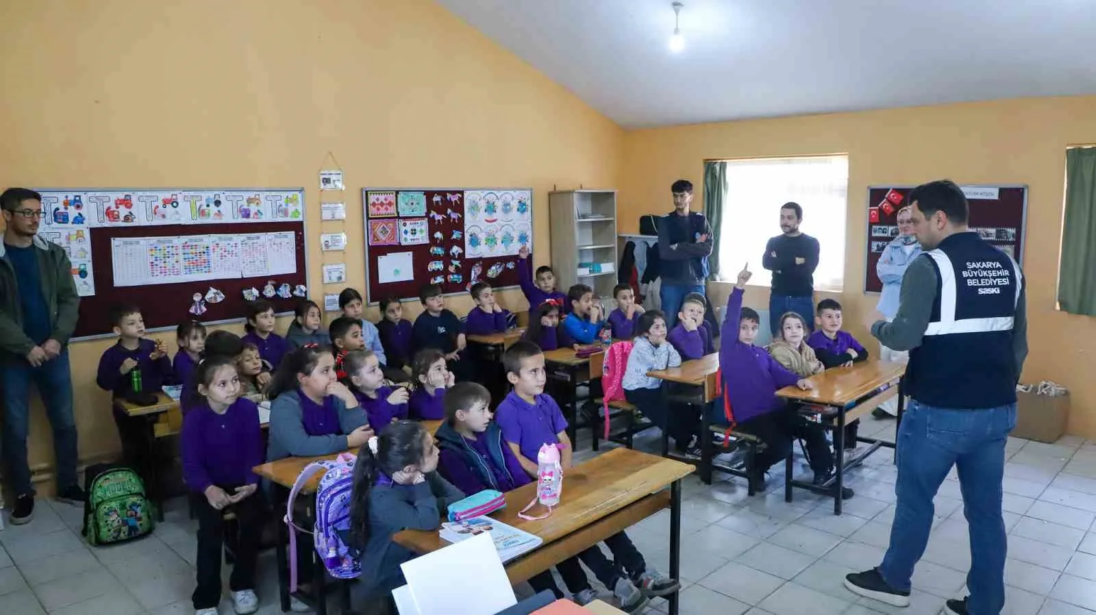 SASKİ, sürdürdüğü sosyal sorumluluk projesi ile minik öğrencilerin hayatında suyun