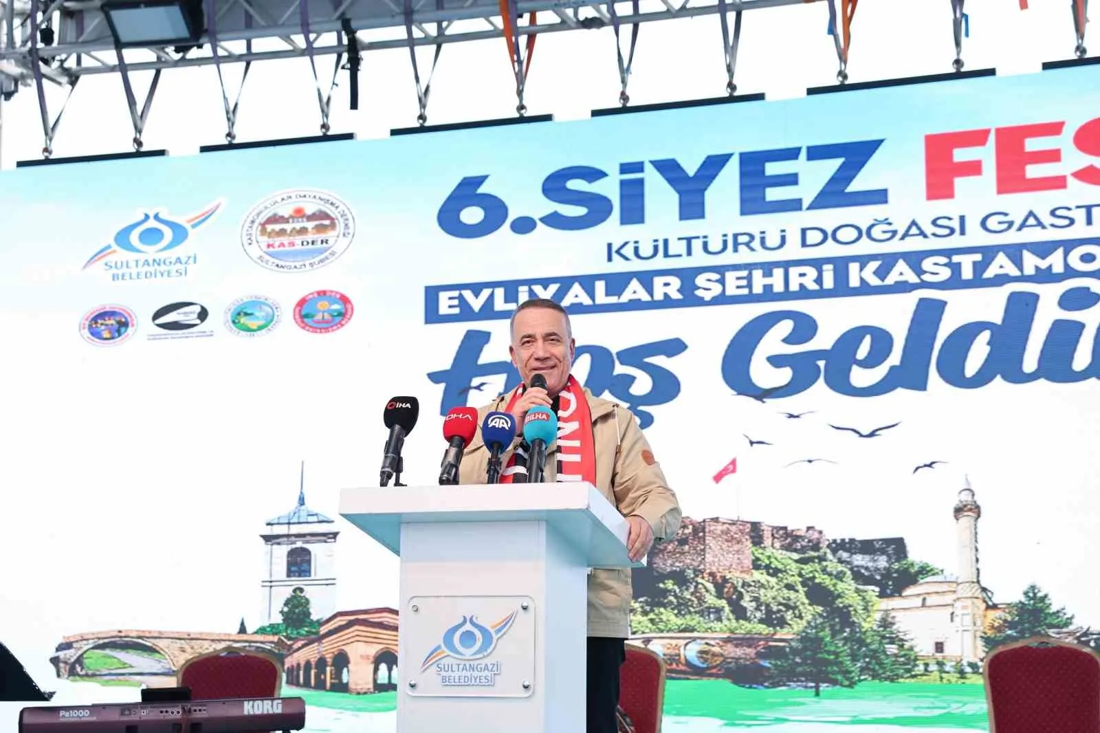Sultangazi’de Anadolu Kültür Festivali etkinlikleri çerçevesinde “Kastamonu 6. Siyez Festivali”