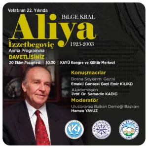 Talas Belediyesi, Bosna Hersek’in efsanevi lideri “Bilge Kral” Aliya İzzetbegoviç’in