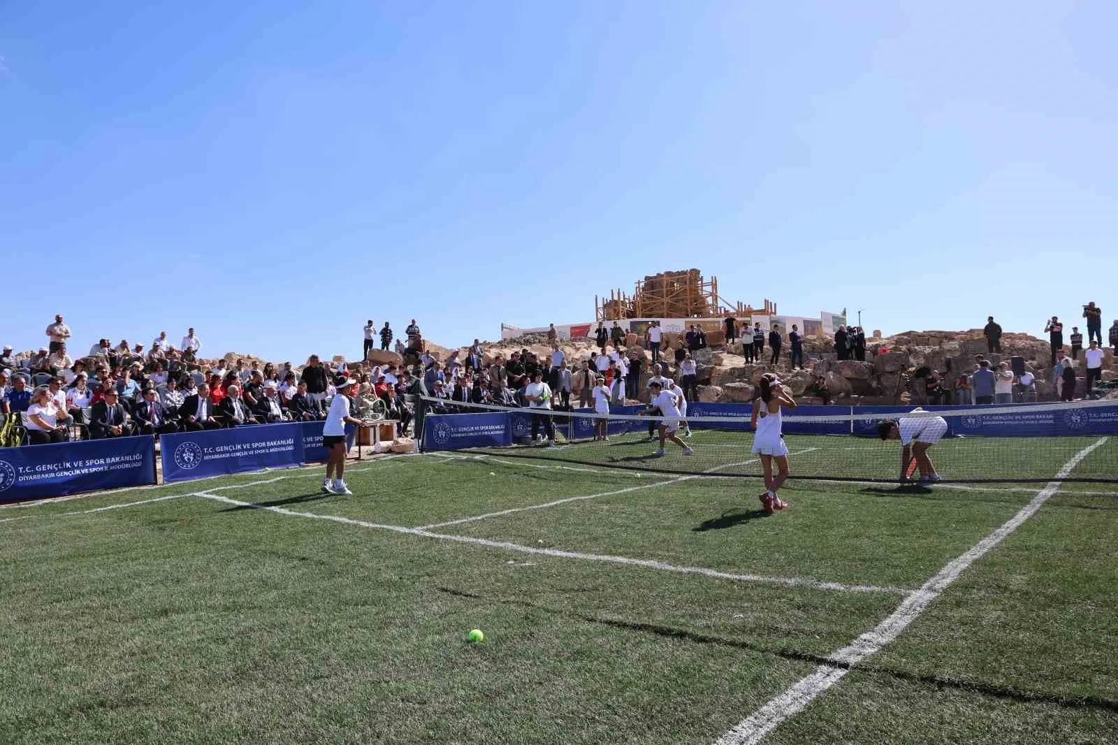Diyarbakır’da düzenlenecek “1. Zerzevan Cup Tenis Turnuvası”nın lansmanı, Roma İmparatorluğu