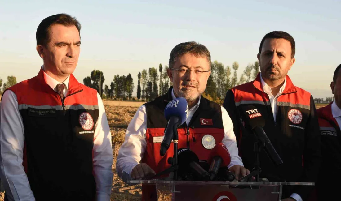 Tarım ve Orman Bakanı İbrahim Yumaklı, “Ülkemiz tarımsal hasılada Avrupa’da