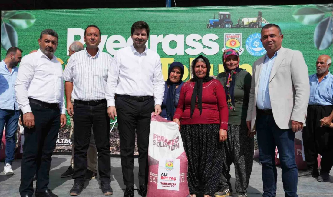 Tarsus Belediyesi, Süt Üreticileri Birliği ile iş birliği yaparak yüzde