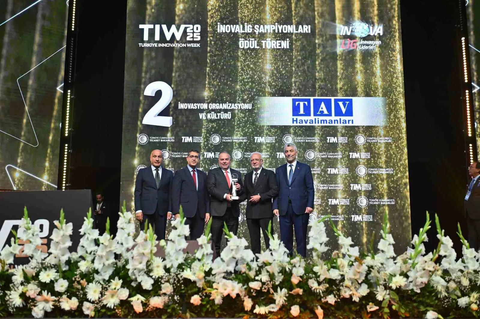 TAV Havalimanları, Türkiye İhracatçılar Meclisi (TİM) tarafından düzenlenen İnovaLİG Şampiyonları