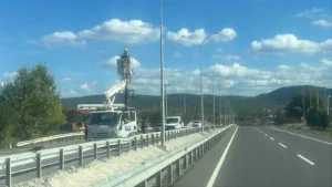 Kütahya’nın Tavşanlı ilçesinde, sürücülerin ve yolcuların güvenli bir şekilde seyahat