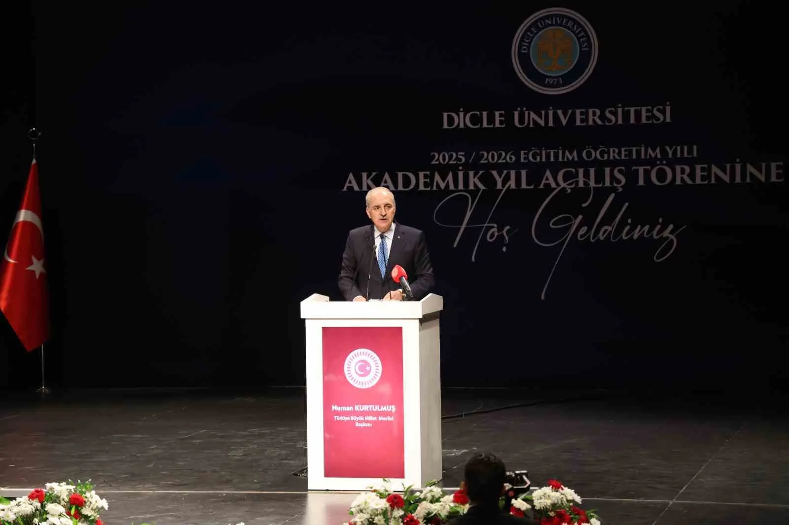 TBMM Başkanı Numan Kurtulmuş, Dicle Üniversitesi Akademik Yılı açılışında yaptığı