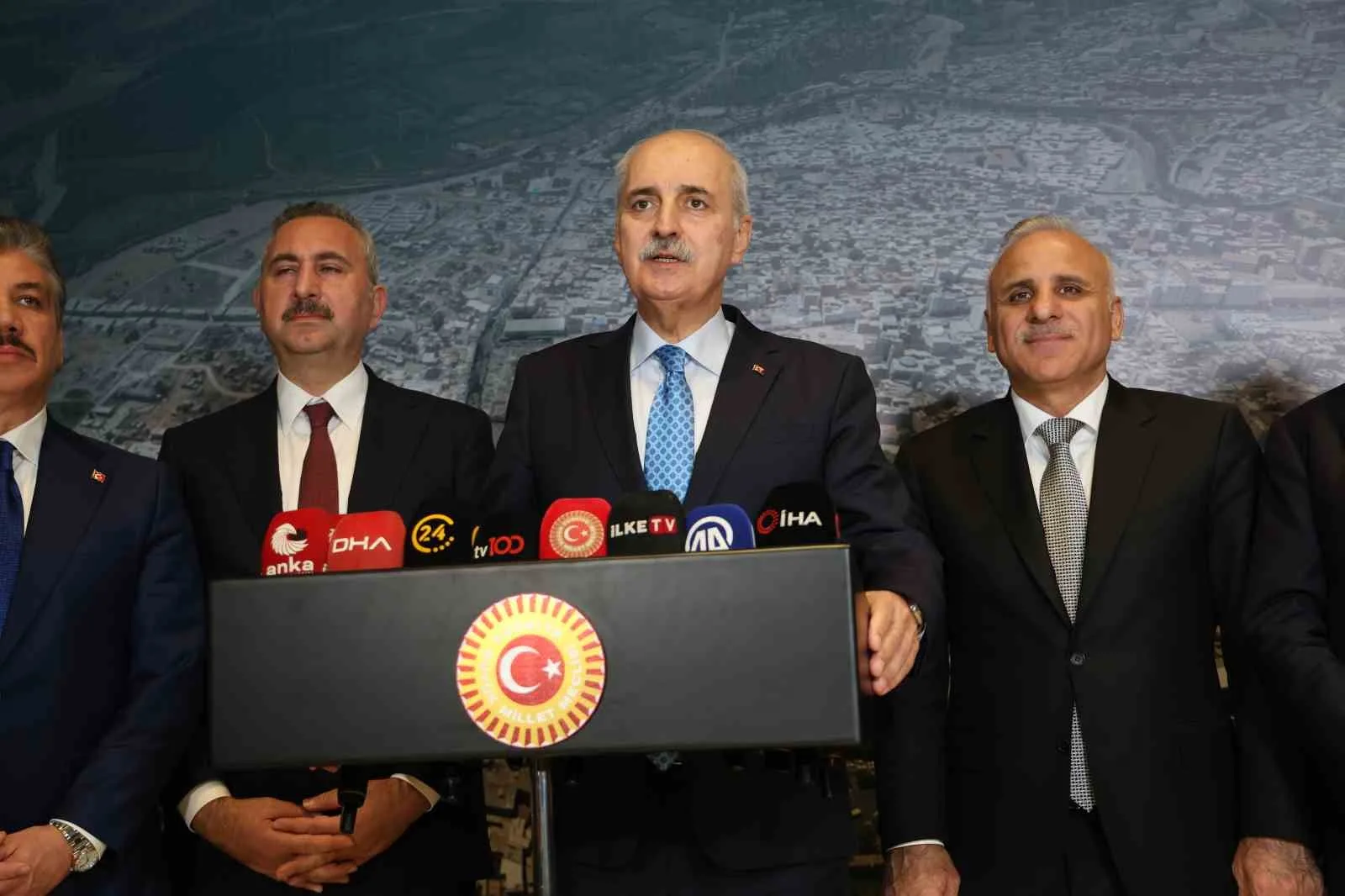 TBMM Başkanı Numan Kurtulmuş, Milli Dayanışma, Kardeşlik ve Demokrasi Komisyonu’nun