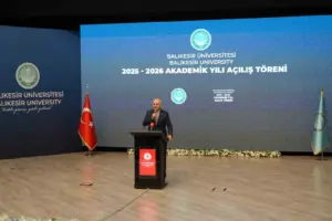 Türkiye Büyük Millet Meclisi Başkanı (TBMM) Numan Kurtulmuş, Balıkesir Üniversitesi’nde