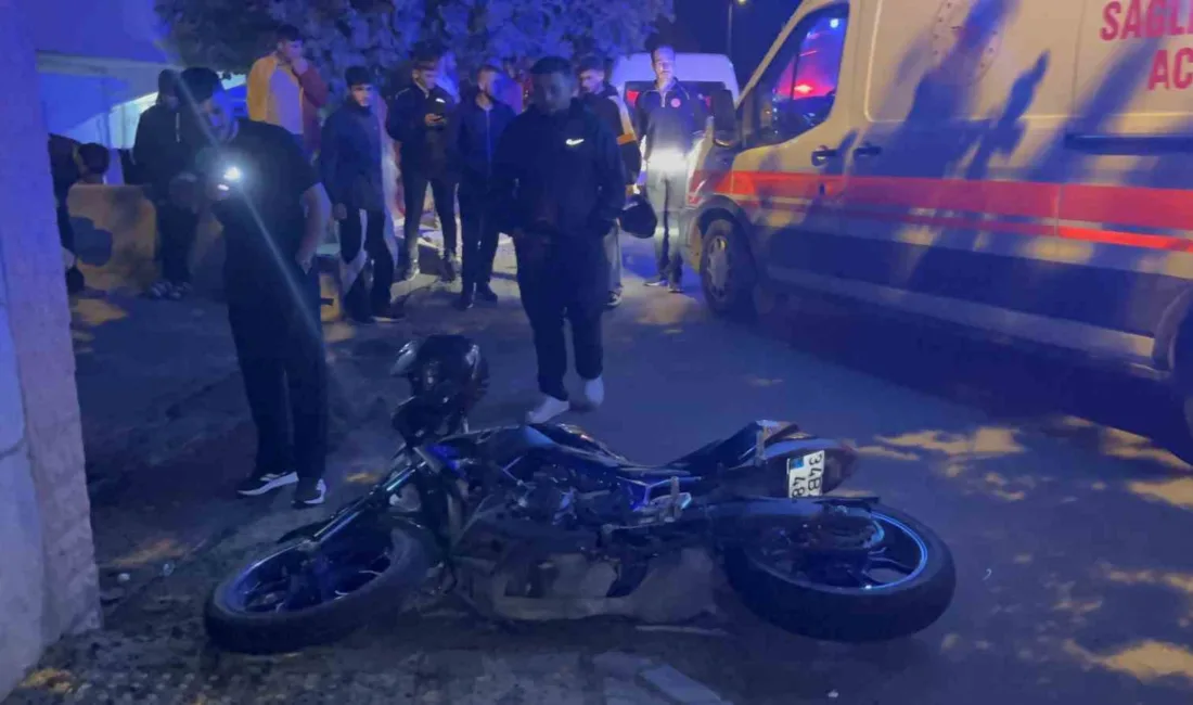 Tekirdağ’ın Ergene ilçesinde polisin ‘dur’ ihtarına uymadığı motosikletlinin kaçması üzerine