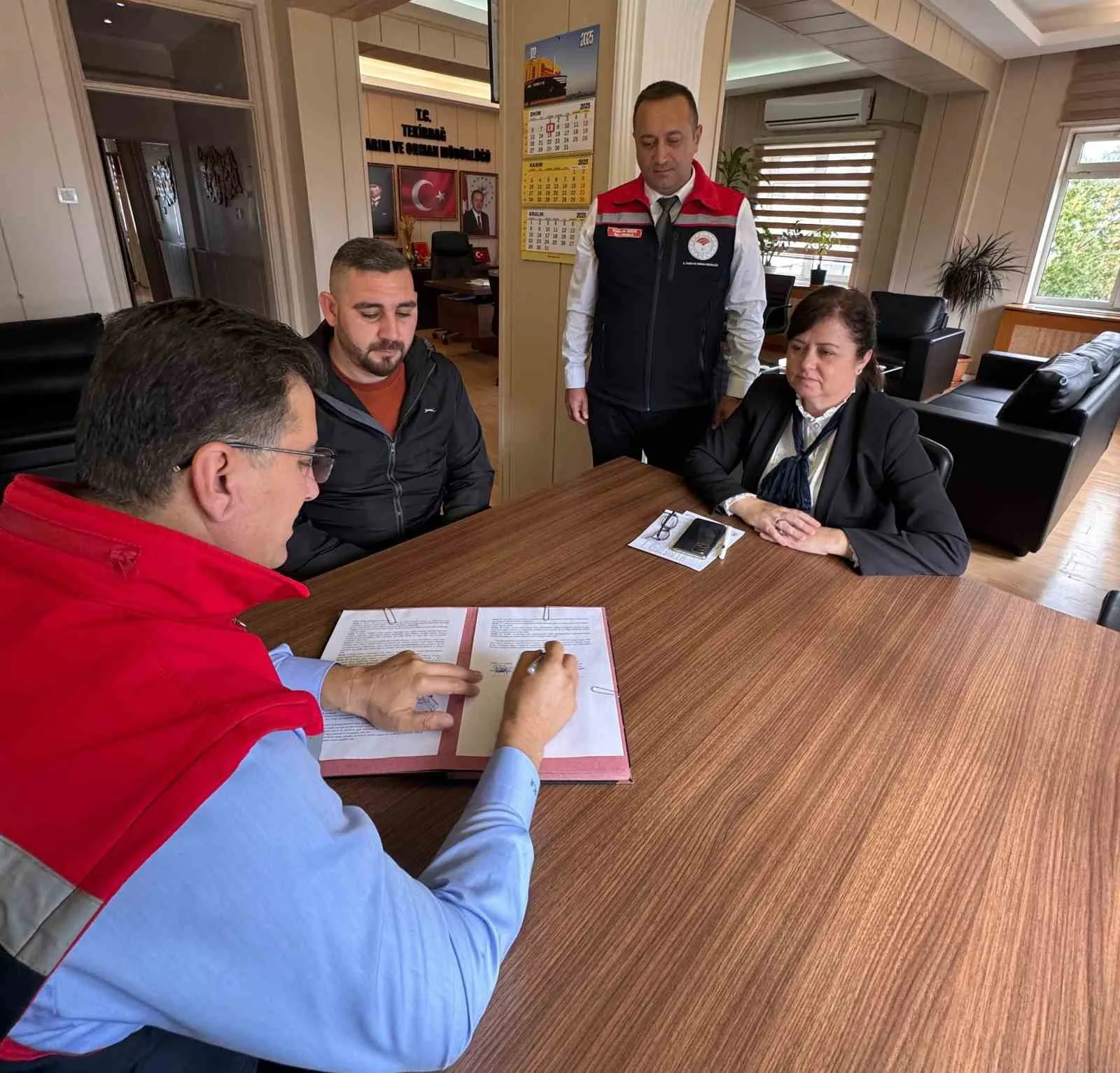 Tarım ve Orman Bakanlığı’nca yürütülen yeni uygulama kapsamında Tekirdağ’ın Şarköy