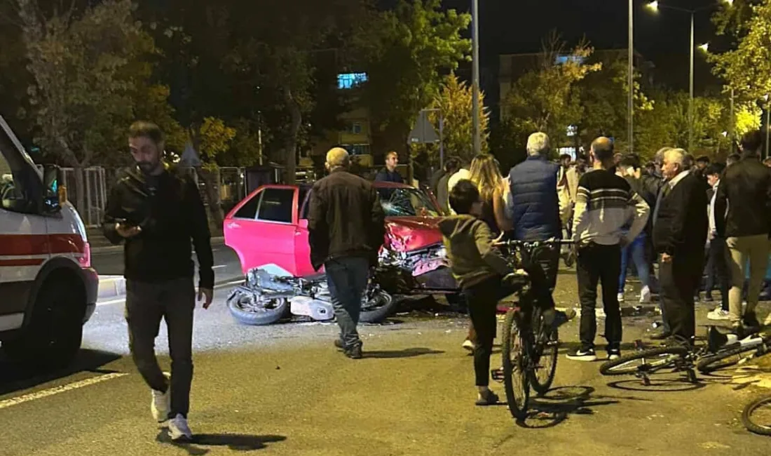 Tekirdağ’ın Muratlı ilçesinde meydana gelen trafik kazasında motosiklet sürücüsü yaralandı.