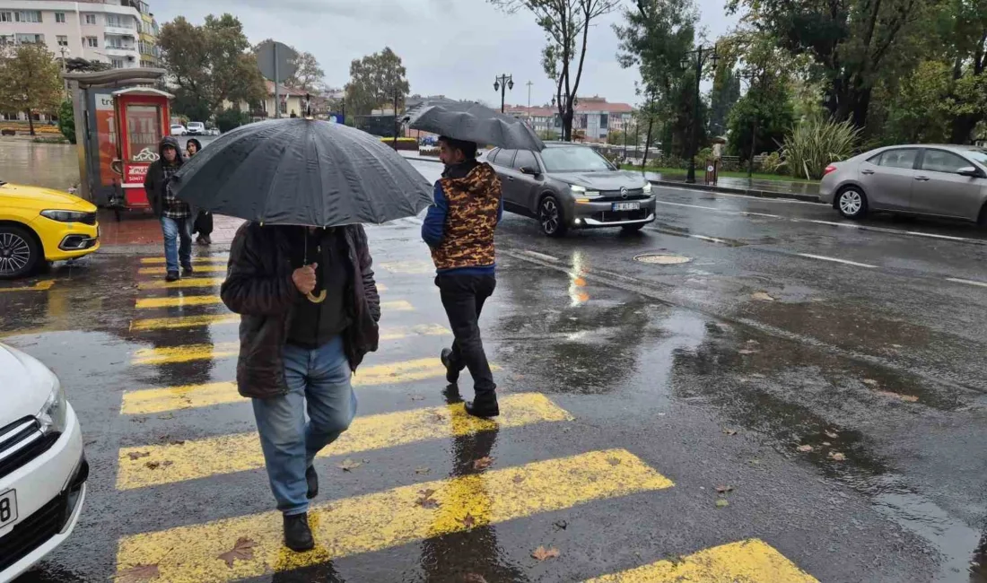 Meteoroloji Genel Müdürlüğü tarafından yapılan uyarıların ardından Tekirdağ’da sabah saatlerinde