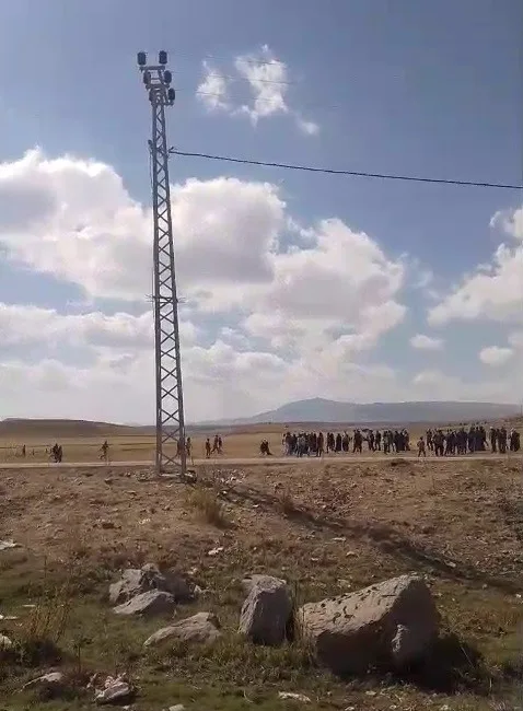 Erzurum’un Tekman ilçesinde iki aile arasında kavga jandarma ekiplerine zor