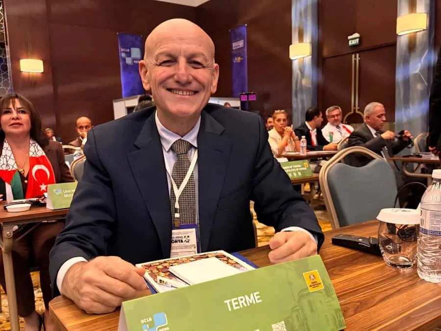 Samsun’un Terme Belediye Başkanı Şenol Kul, 16 ülkenin temsilcilerinin katıldığı
