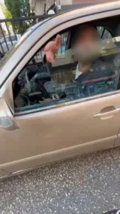 Adana’da ters yönden caddeye girip “Canından olma bekle, istediğim yerden