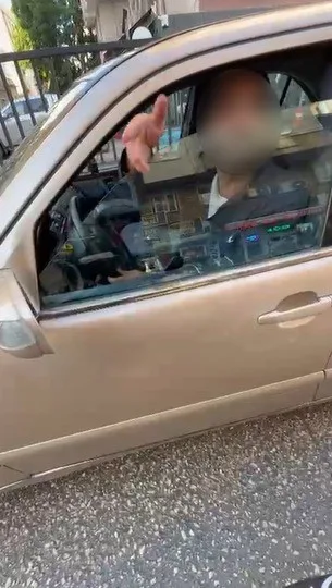 Adana’da ters yönden caddeye girip “Canından olma bekle, istediğim yerden