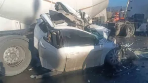 Mersin’in Silifke ilçesinde yaşanan bir kazanın ardından sürücünün saniyeler öncesinde