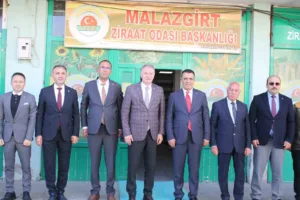 Toprak Mahsulleri Ofisi (TMO) Genel Müdürü Ahmet Güldal, Muş’un Malazgirt