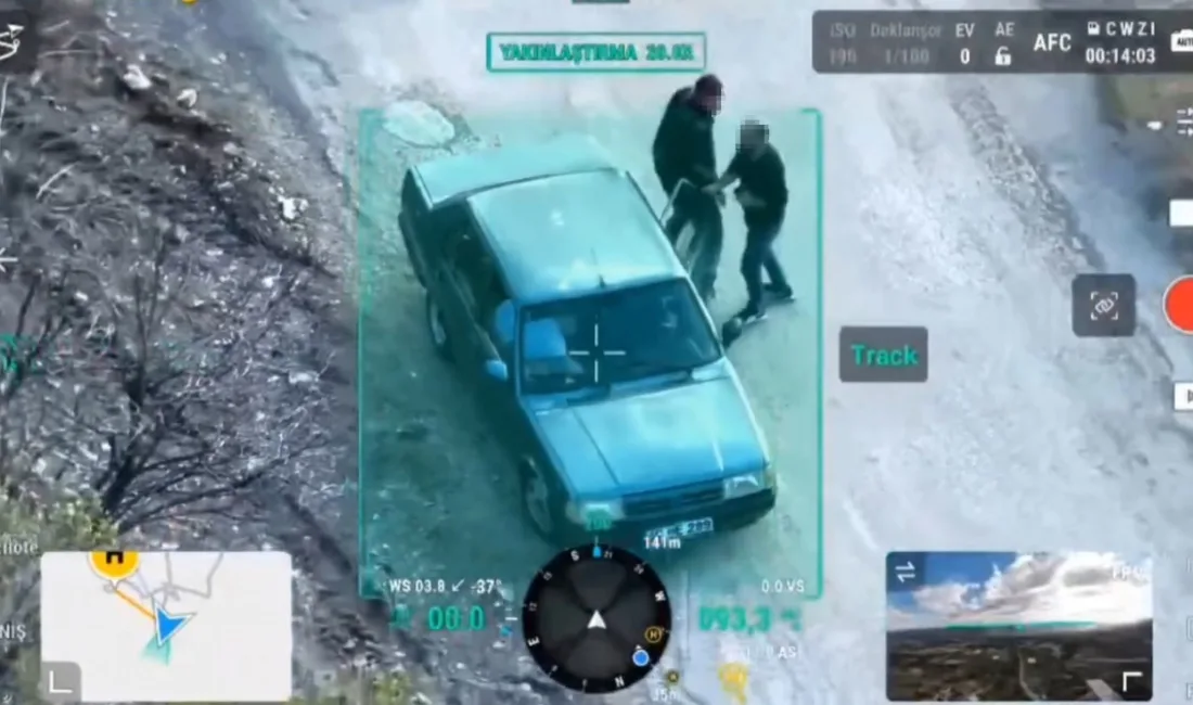 Tokat İl Jandarma Komutanlığı ekiplerinin yaptığı yol denetiminde sürücünün ilginç