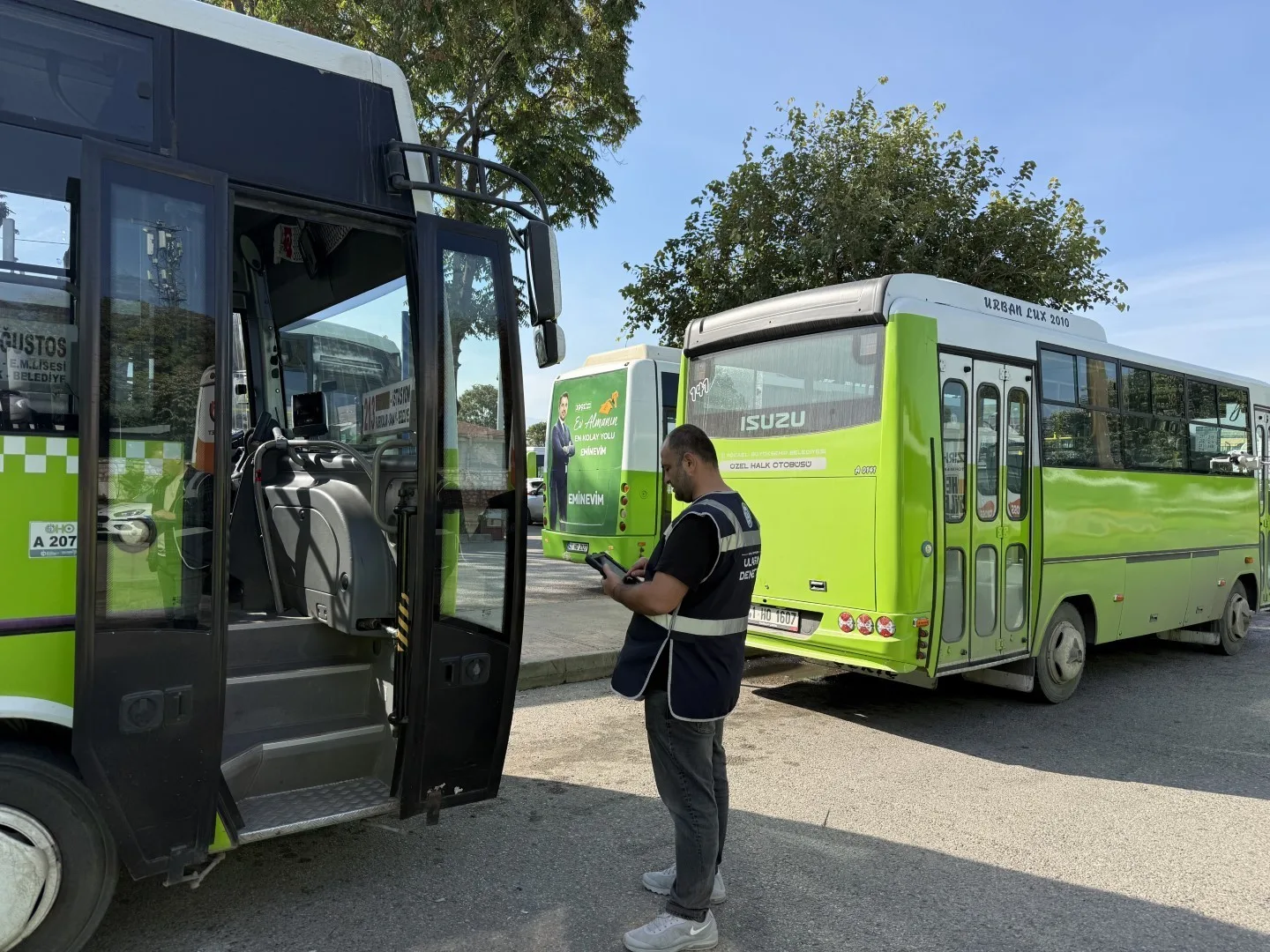 Kocaeli Büyükşehir Belediyesi, toplu taşımada vatandaşların güvenliği ve konforu için