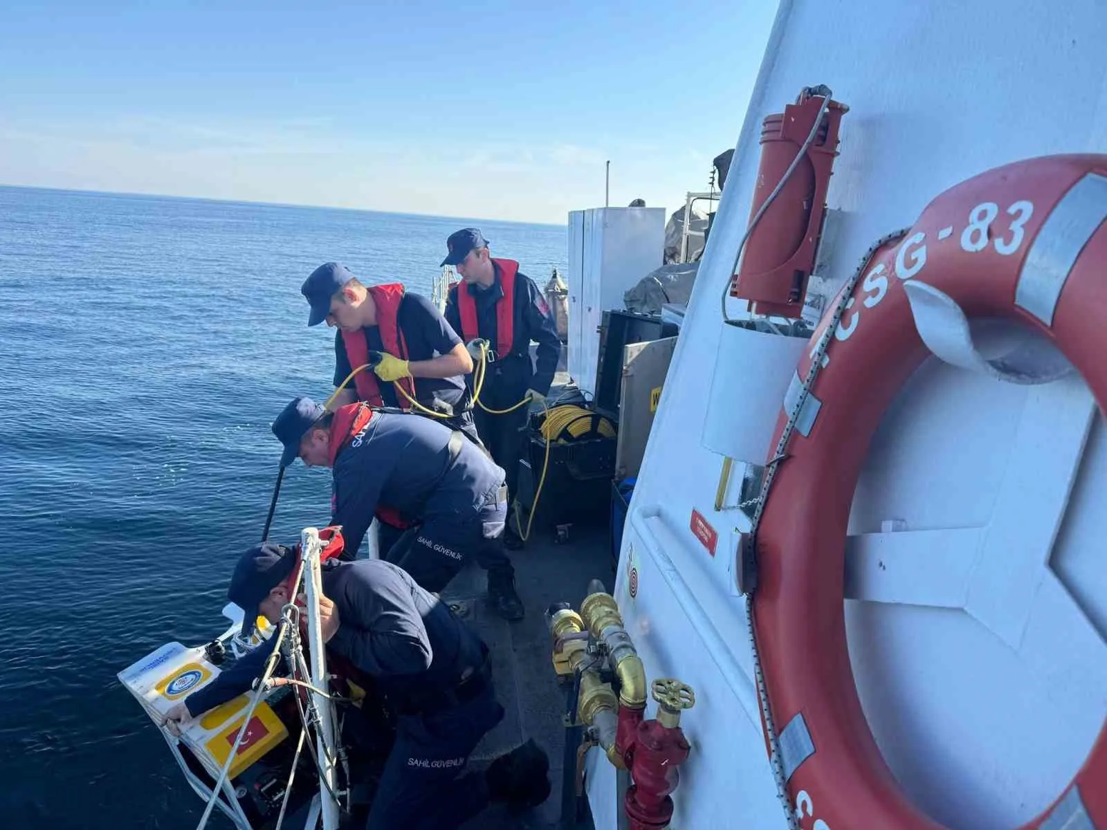 Trabzon’un Arsin ilçesinde 2 gün önce teknesi ile balık avlarken