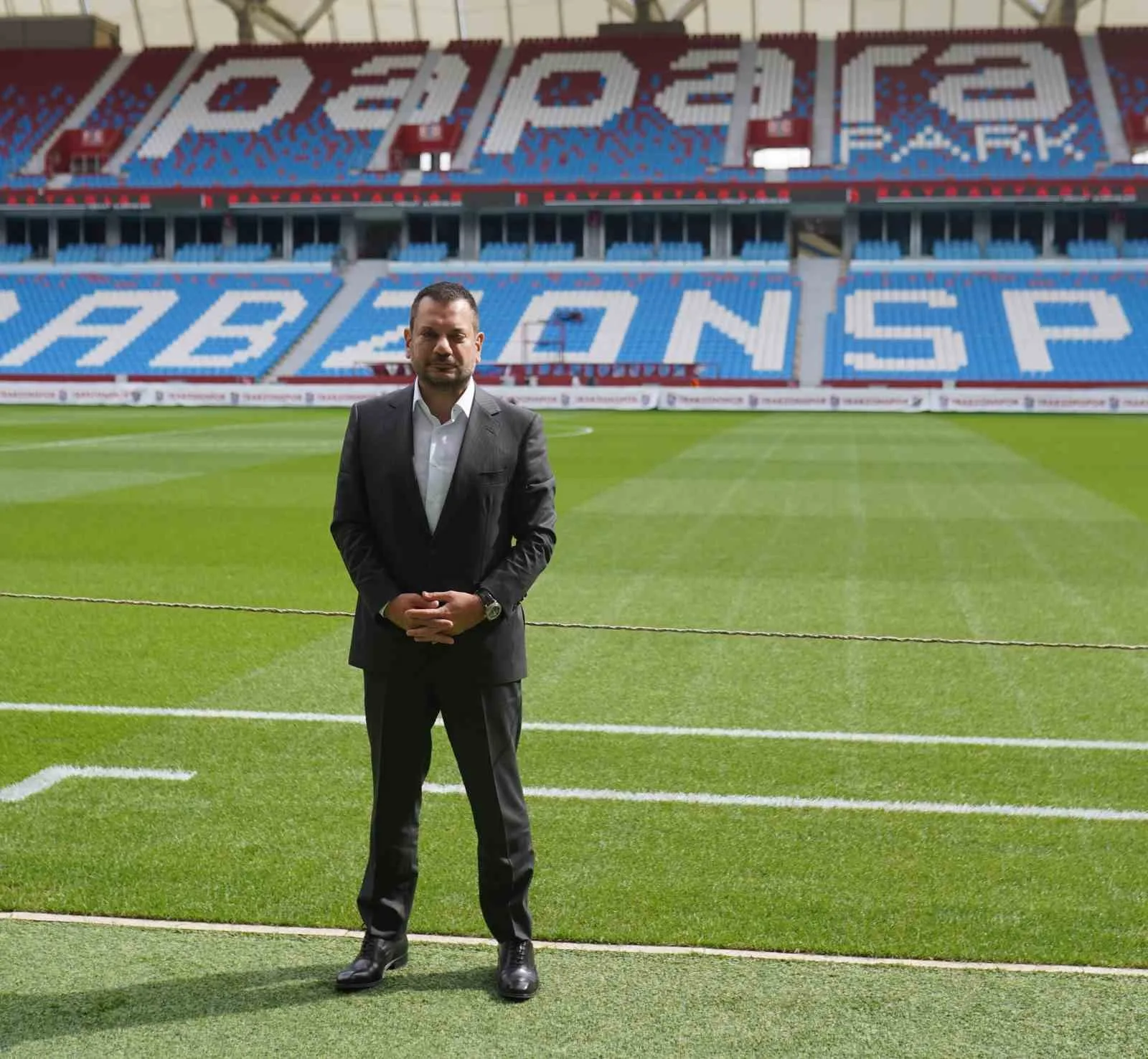 Trabzonspor Kulüp Başkanı Ertuğrul Doğan ve yönetim kurulu, göreve geldikleri