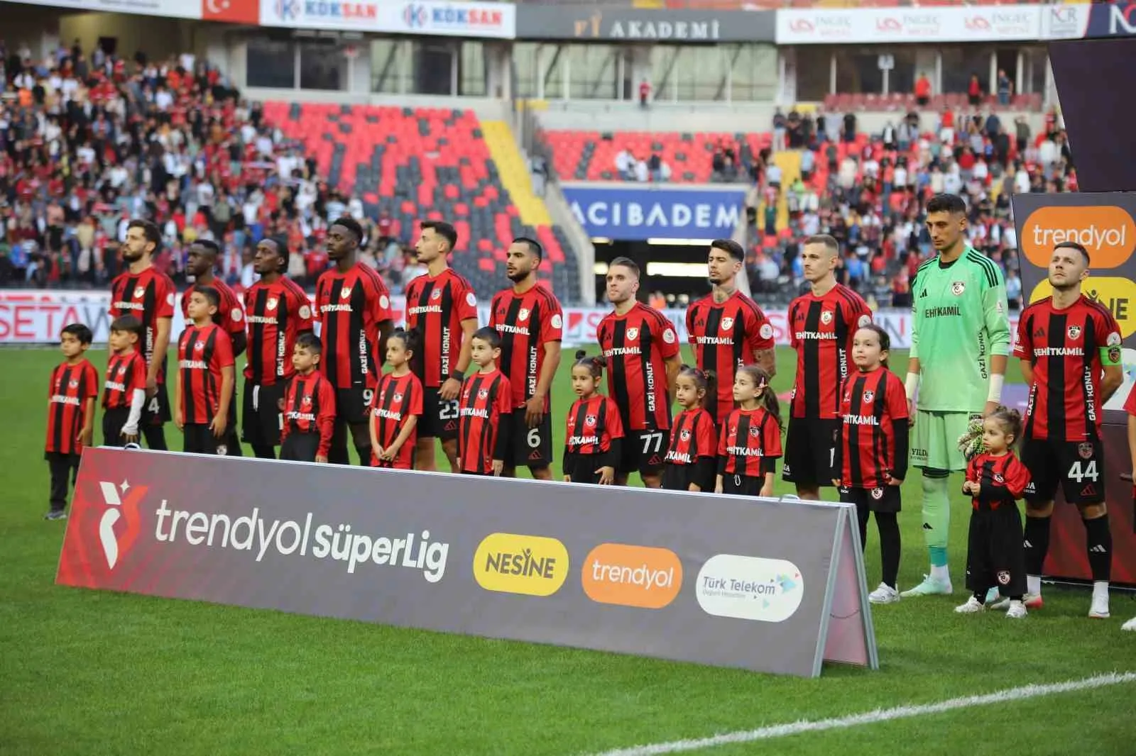 Trendyol Süper Lig’in 9. haftasında Gaziantep FK, sahasında Antalyaspor ile