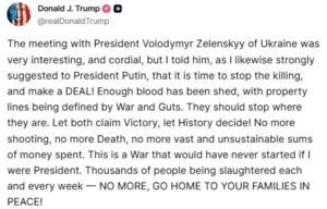 ABD Başkanı Donald Trump, Ukrayna Devlet Başkanı Vladimir Zelenskiy ile