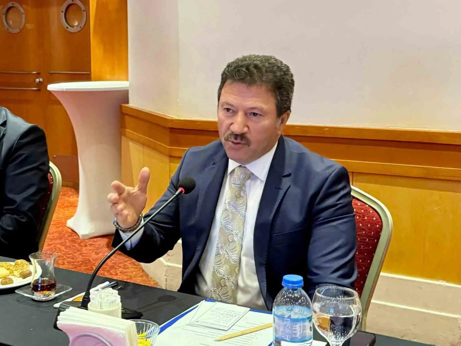 Türkiye Şoförler ve Otomobilciler Federasyonu (TŞOF) Genel Başkanı Mehmet Yiğiner’in