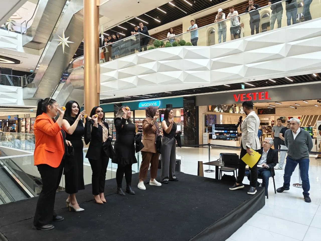 Kayseri’de faaliyet gösteren Tuna Life Center AVM’de düzenlenen çekiliş ile