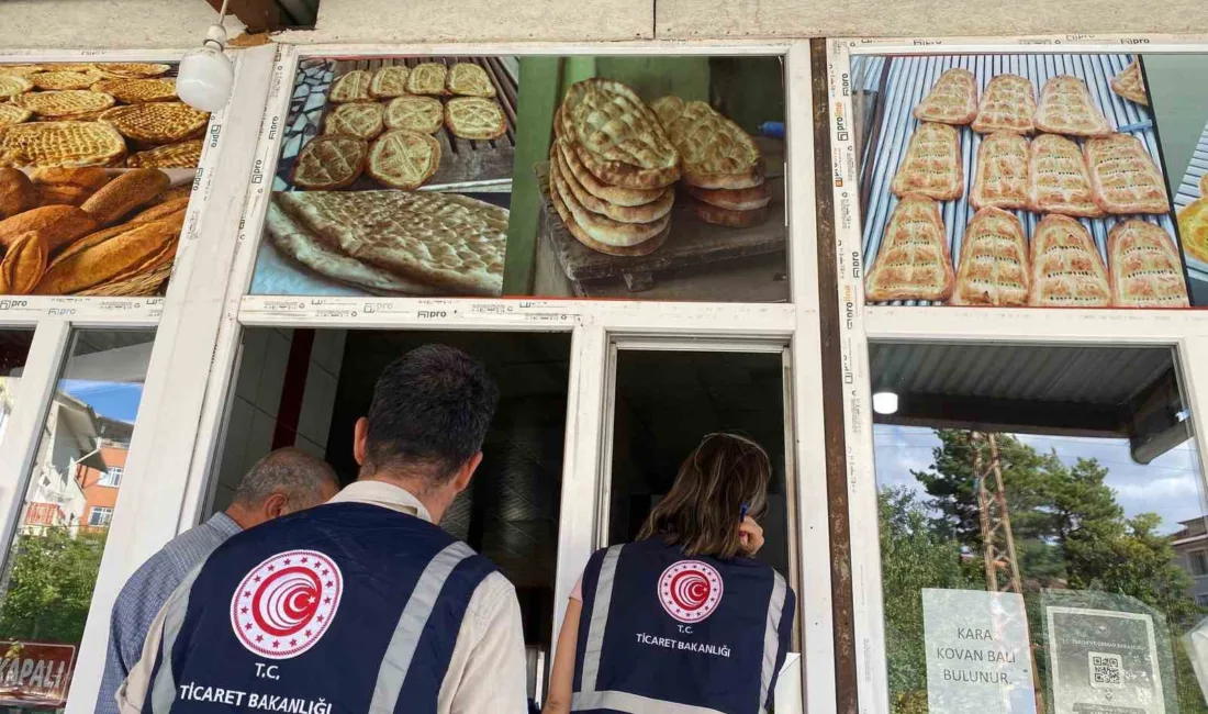 Tunceli Ticaret İl Müdürlüğü, eylül ayında merkez ve ilçelerde toplam