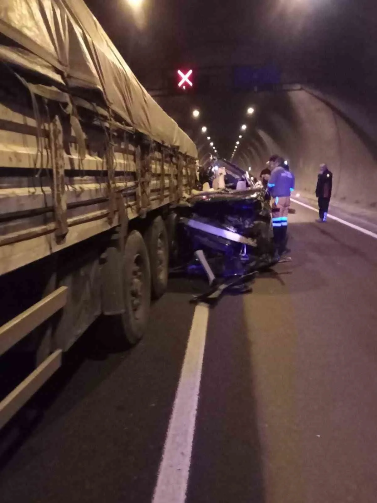 Kahramanmaraş’ta tünelde meydana gelen trafik kazasında 1 kişi öldü, 4
