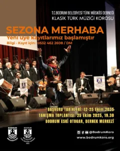 Bodrum Belediyesi Türk Mûsikîsi Derneği Klasik Türk Müziği Korosu, Türk