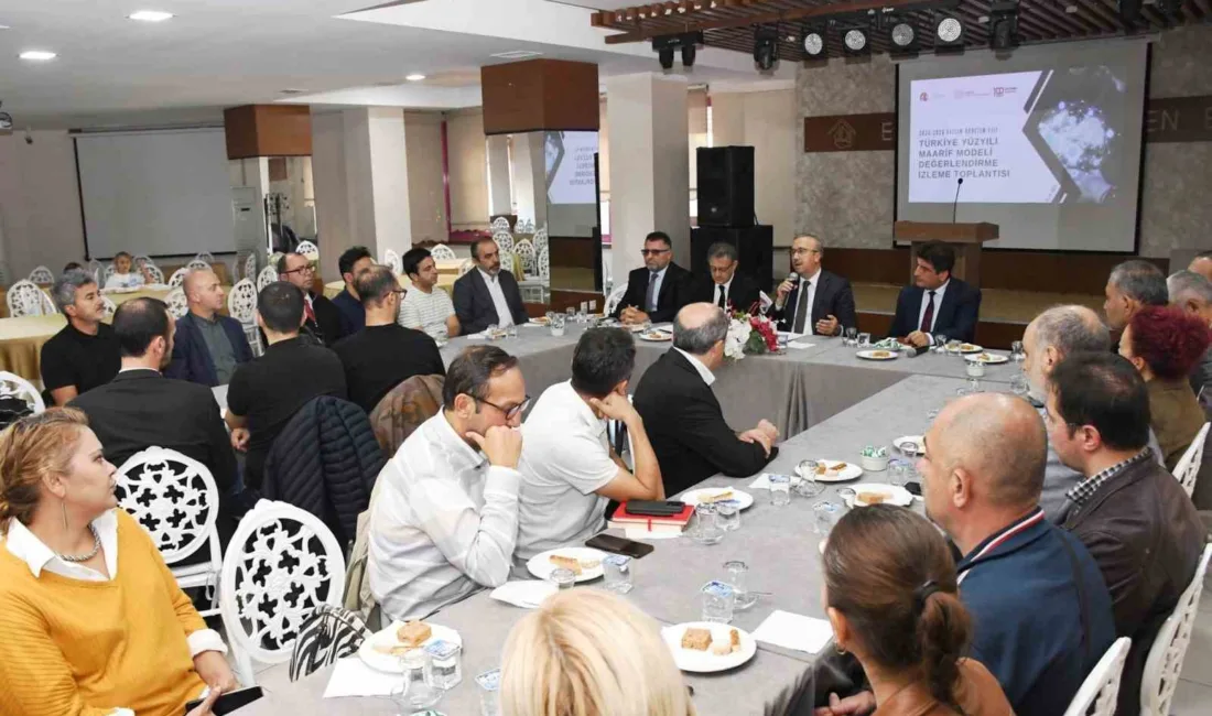 Eskişehir’de Türkiye Yüzyılı Maarif Modeli çerçevesinde yürütülen çalışmaların ele alındığı