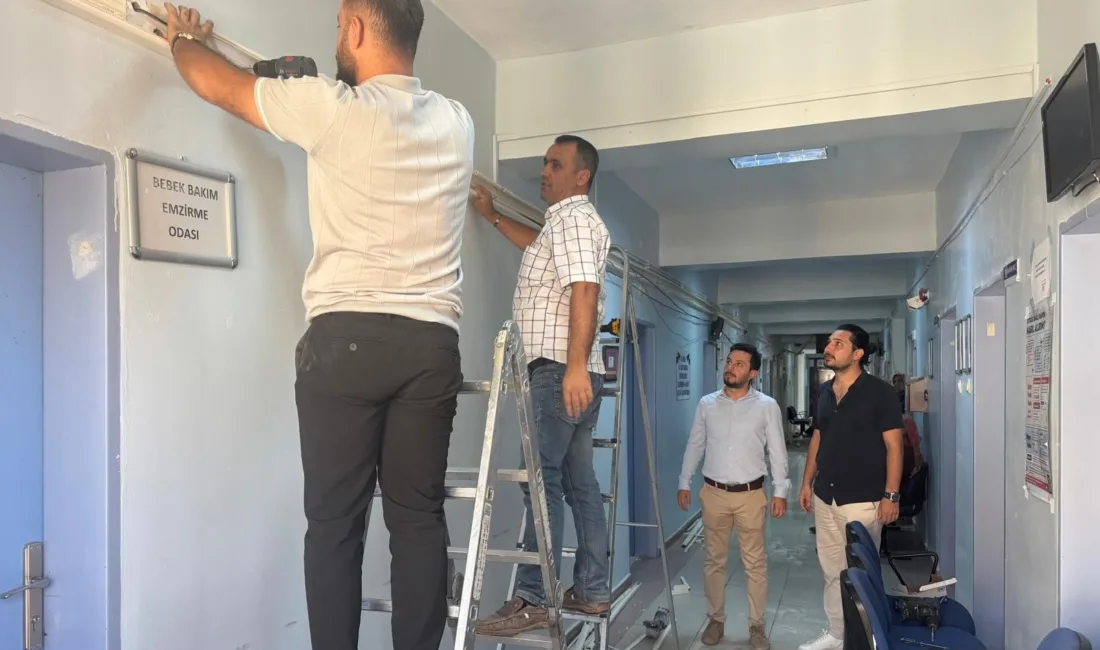 Adıyaman’ın Tut İlçe Devlet Hastanesi’nde internet altyapısı yenilenerek tıbbi cihazların