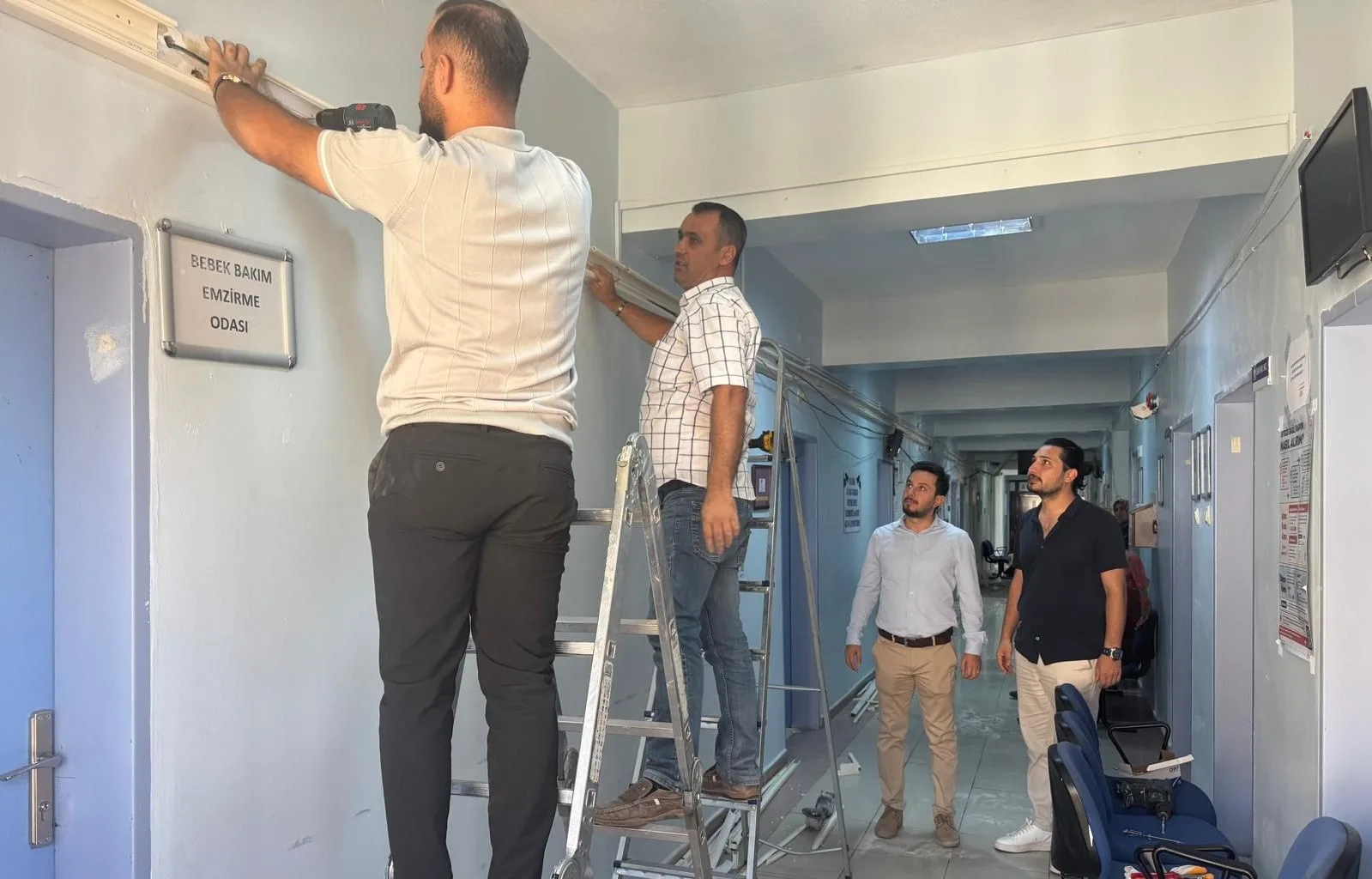Adıyaman’ın Tut İlçe Devlet Hastanesi’nde internet altyapısı yenilenerek tıbbi cihazların