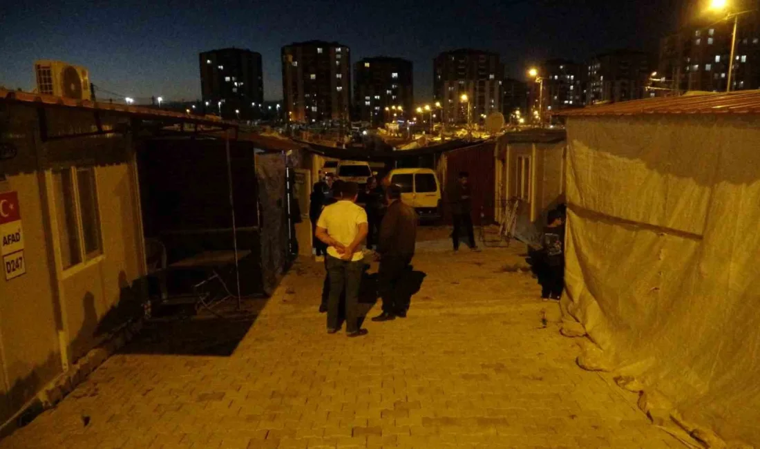 Malatya’da misafirliğe gittiği konteyner kentte tuvaletteyken silahlı saldırıya uğrayan bir