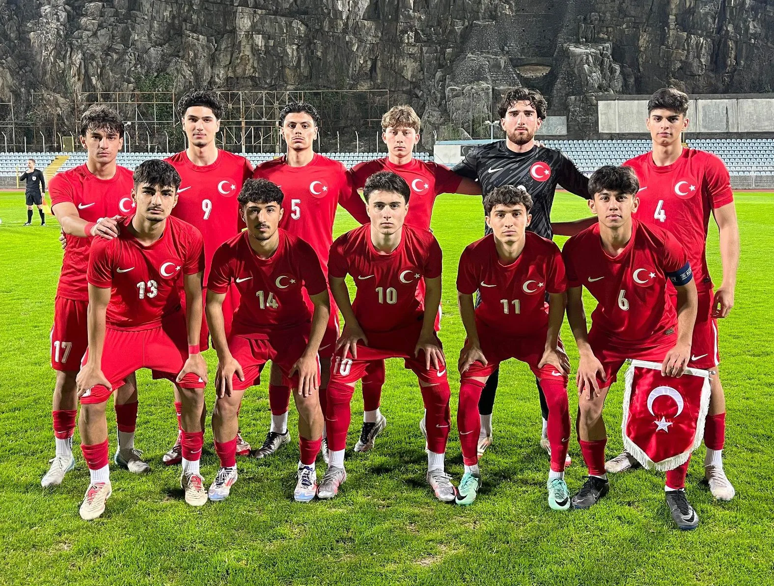 U19 Milli Takımı, Hırvatistan’da düzenlenen hazırlık turnuvasının ikinci maçında bugün