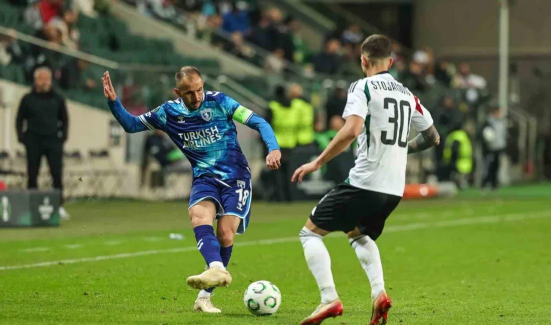 UEFA Konferans Ligi’nin ilk haftasında Samsunspor, deplasmanda Polonya ekibi Legia