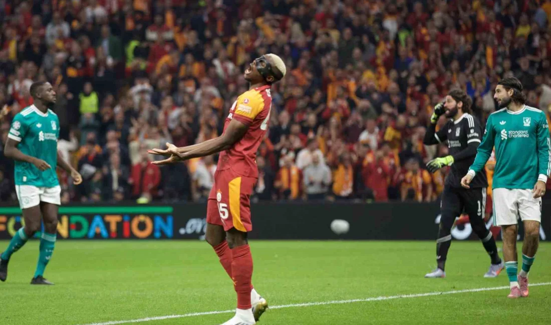 UEFA Şampiyonlar Ligi’nin 2. haftasında Galatasaray, sahasında karşılaştığı İngiliz ekibi