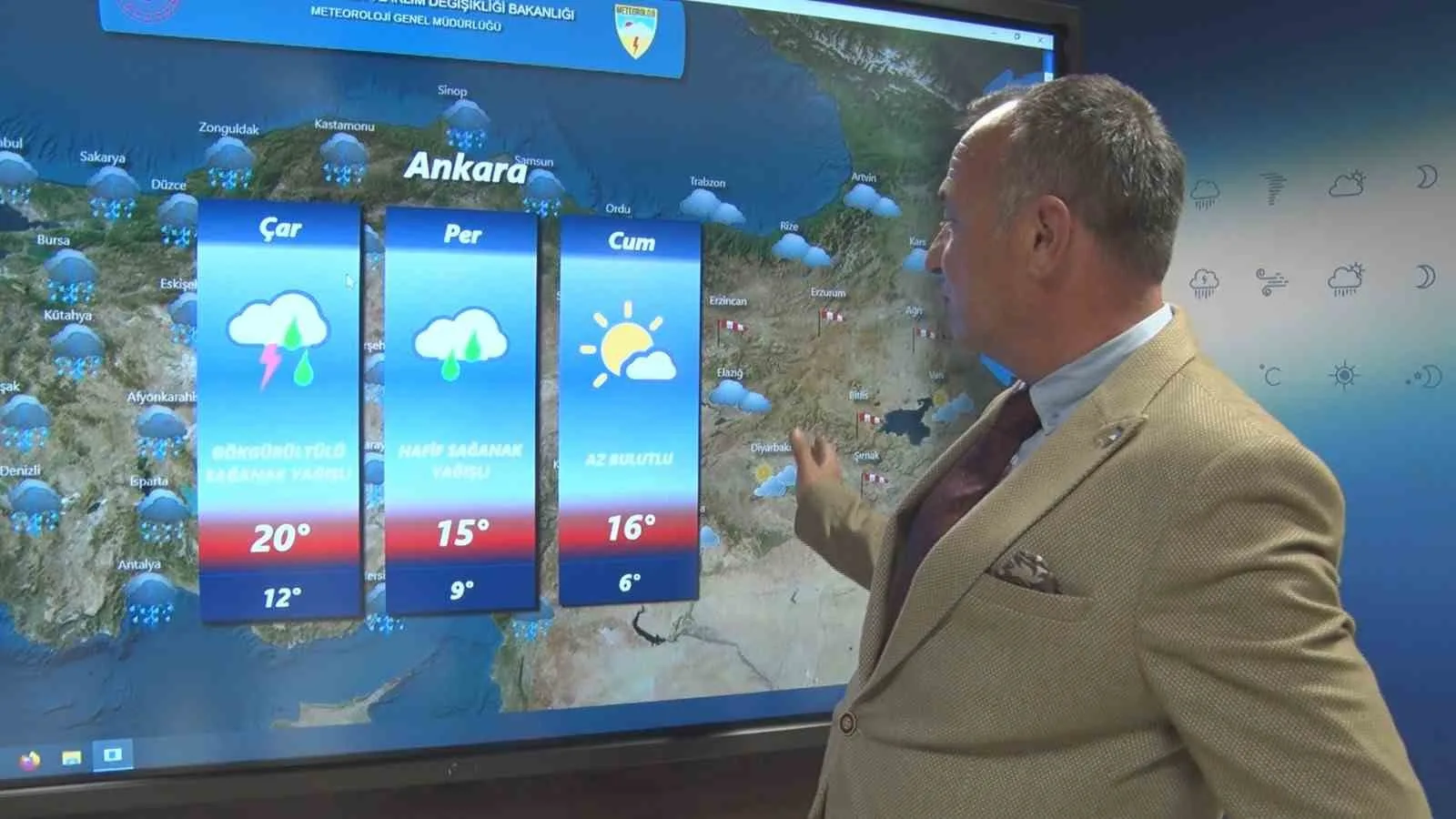 Çevre, Şehircilik ve İklim Değişikliği Bakanlığı Meteoroloji Genel Müdürlüğü hava