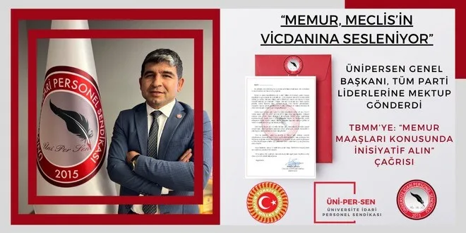 Üniversite İdari Personel Sendikası (ÜNİPERSEN) Genel Başkanı İbrahim Güzel, “Bugün