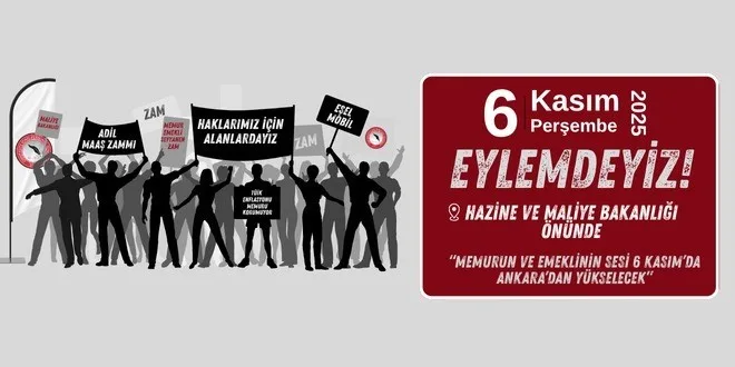 Üniversite İdari Personel Sendikası (ÜNİPERSEN), 6 Kasım’da Hazine ve Maliye